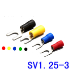SV terminales aislados 1.25-3 series de la encrespadura de la espada