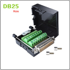 Submarino 25 Pin Terminal Blocks Connectors Adapter de DB25 D