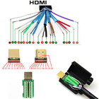 Varón Jack de HDMI al adaptador del tablero del desbloqueo del bloque de terminales de tornillo