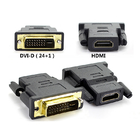 Varón de HDMI a la venta al por mayor mezclada femenina del adaptador video del convertidor de DVI VGA