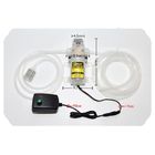 AC 100-240V bomba eléctrica de agua auto-primación de hogar bomba de succión de llenado de líquido de grado alimenticio bomba de diafragma