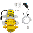 AC 100-240V bomba eléctrica de agua auto-primación de hogar bomba de succión de llenado de líquido de grado alimenticio bomba de diafragma