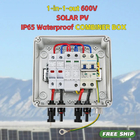 HT 8 Dirección IP65 Impermeabilización exterior de la carcasa eléctrica de distribución caja de interruptor de plástico caja combinadora solar fotovoltaica