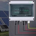 HT 8 Dirección IP65 Impermeabilización exterior de la carcasa eléctrica de distribución caja de interruptor de plástico caja combinadora solar fotovoltaica