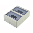 Caja de interruptor plástica de la distribución eléctrica al aire libre del recinto de la prenda impermeable de la manera IP65 del HT 24