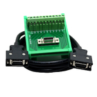 Adaptador servo del tablero del desbloqueo de los bloques de terminales de los conectores del Pin MR-J2CN1 de SCSI 20