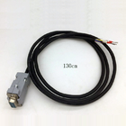 DB9 puerto serial de la tierra del conector hembra RS232 RXD TXD al cable de Exapansion de 3 terminales del perno