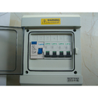 6 caja de interruptor plástica del disyuntor de la manera IP65 de la distribución eléctrica al aire libre impermeable del recinto