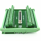 Carril del estruendo de SCSI 68 Pin Connector que monta el tipo adaptador de los bloques de terminales