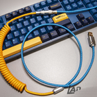 El cable mecánico del teclado arrolló el conector de la aviación YC8 que juntaba el tipo-c interfaz del USB