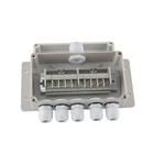 Cable Distribution Junction Box 158*90*60mm Waterproof  Wall Mount With Connectors Assembly Kit