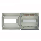 9 caja de disyuntor plástica del interruptor de la distribución eléctrica al aire libre impermeable del recinto de la manera IP66