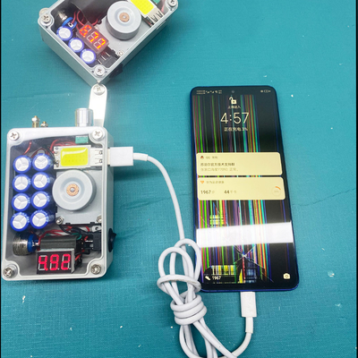 Generador de carga de manivela portátil para exteriores Cargador de teléfono celular Iluminación de encendido de emergencia Sin batería