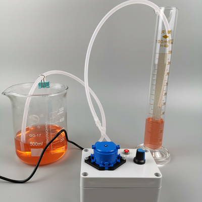 Bomba de medición peristáltica del índice de corriente ajustable que dosifica la bomba para el análisis de agua del laboratorio del acuario