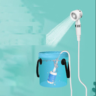 Baño eléctrico portátil al aire libre Kit Rechargeable Pump para la caravana Van Camping Shower Pet Clean del viaje