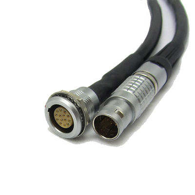 Fabricante de autoretención de vaivén coaxial de la asamblea de cable del arnés de cable del conector del HUEVO 0B 1B 2B de FGG