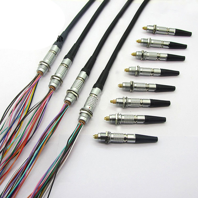 Fabricante de autoretención de vaivén coaxial de la asamblea de cable del arnés de cable del conector del HUEVO 0B 1B 2B de FGG