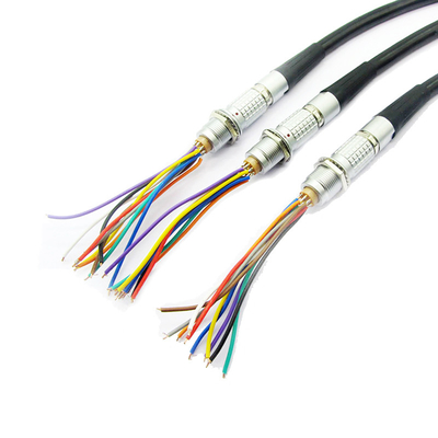 Fabricante de autoretención de vaivén coaxial de la asamblea de cable del arnés de cable del conector del HUEVO 0B 1B 2B de FGG