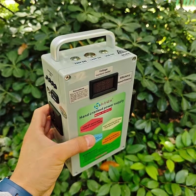 Generador de manivela de mano USB 5V Banco de energía para teléfonos móviles AC 220V 150W Estación de energía de emergencia