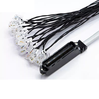 Adaptador de conector RJ21 a RJ11 RJ21-RJ11 Cables troncales de separación de 25 pares para VG224 VG248 VG228