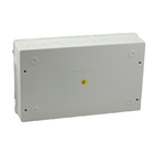 18 caja de interruptor plástica de la distribución eléctrica al aire libre del recinto de la prenda impermeable de la manera IP65