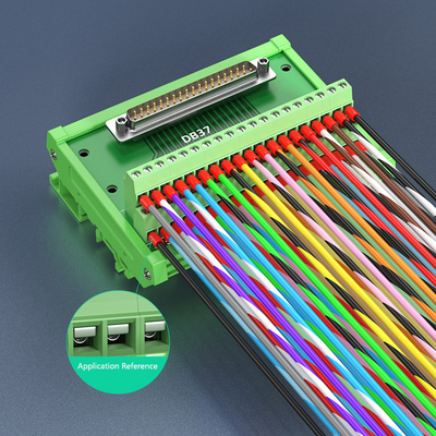 10Pin 20AWG 0.5mm2 Jumper Wire Fork Ferrules terminales de conexión de cable 5 Amperios Corriente 20cm 30cm 50cm 100cm