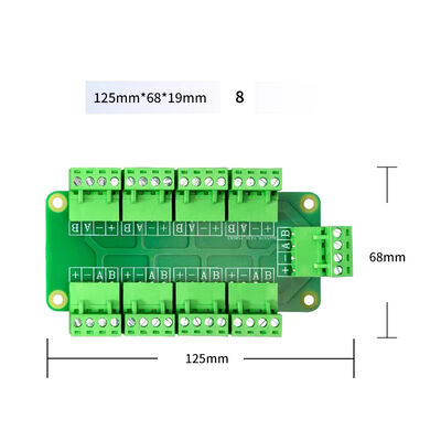 16 ways 8 Ways RS485 Distribution Hub Wiring Connection Terminal Blocks Breakout Board