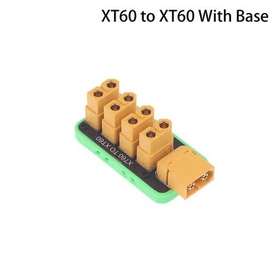 XT60 / XT90 a 4 vías XT60 Enchufe 200A Conexión de cableado de energía Hub de distribución de la tarjeta de escape para el control remoto drones robot de barco