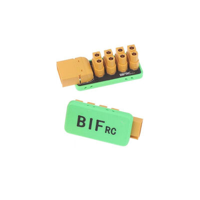 XT60 / XT90 a 4 vías XT60 Enchufe 200A Conexión de cableado de energía Hub de distribución de la tarjeta de escape para el control remoto drones robot de barco