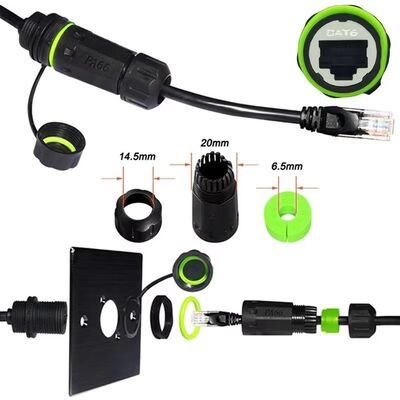 Starlink Gen3 Mini Ethernet Adaptador 25CM Cable de extensión de acoplamiento RJ45 a prueba de agua