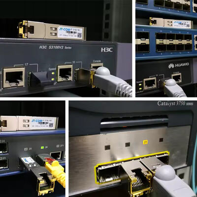 1.25G SFP to RJ45 Module, 1000Base-T Copper SFP Ethernet Transceiver for Cisco, Meraki HUAWEI, Mikrotik Switch