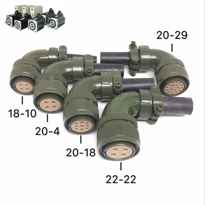 ML-C-5015 MS3108 Conector circular impermeable para servomotores sustituido