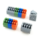 3.50mm Pitch Screwless Spring Clamp Terminal Blocks Jointable
