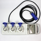 CA eléctrica plástica 220v -250v 16A de la caja del zócalo eléctrico al aire libre de la prenda impermeable IP67