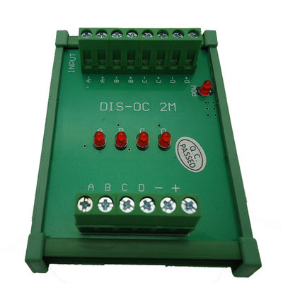 El convertidor TTL diferenciado en el colector 24V HTL señala 4 maneras para PLC NPN o PNP